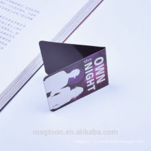 Marcadores de papel para decorar Folding Paper Magnetic Bookmark